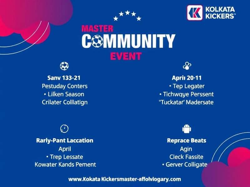 Join the vibrant Kolkata Kickers Master community at local events Kolkata Kickers Master Community Event